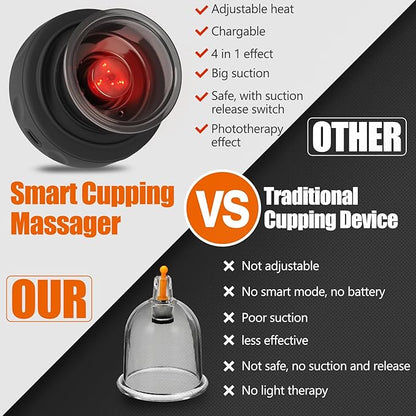 Masajeador Inteligente Tipo Ventosas