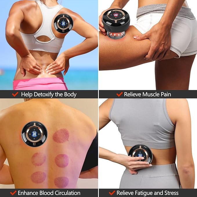 Masajeador Inteligente Tipo Ventosas